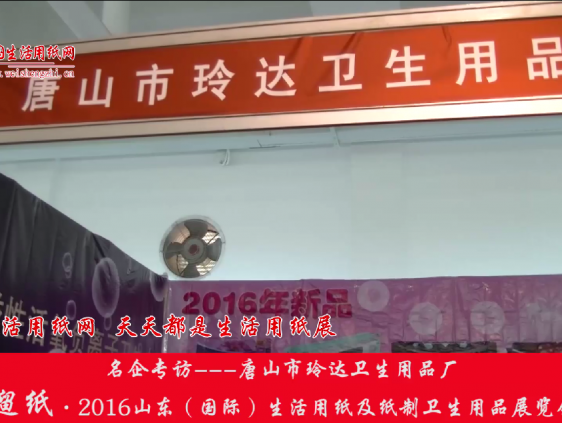2016山東展會(huì)專訪唐山市玲達(dá)衛(wèi)生用品廠 (426播放)